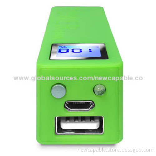 2,200mAh Power Bank with Digital Display